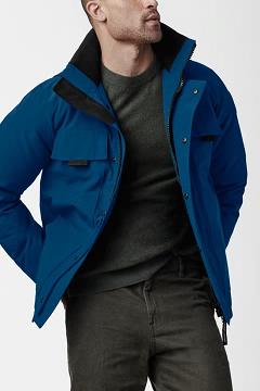 Chamarras Canada Goose Hombre Mexico - Forester Abrigos Azules Oscuro MU9063157